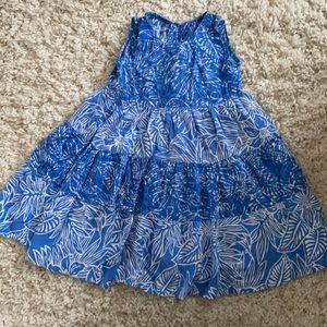Blue Ginger Hawaiian Tier Dress